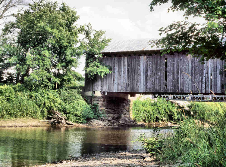 Hopkins covered bridge