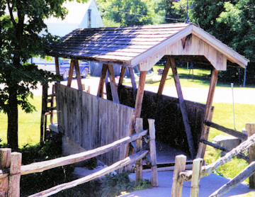 Franklin Homestead Bridge. Photo by Dan Brock