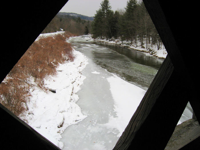 Bartonsville Bridge. Photo by Ray Hitchcock January 13, 2010