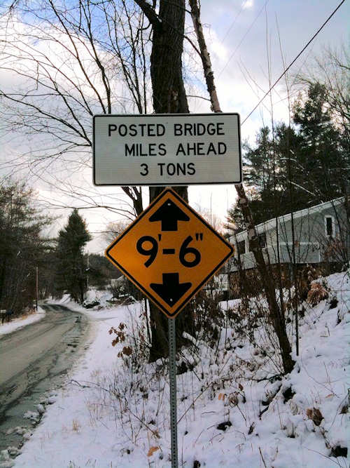 Bartonsville Bridge. Photo by Ray Hitchcock December 8, 2009