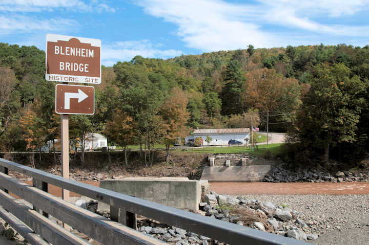 Blenheim Bridge. Photo by Bob & Trish Kane
9/28/2011