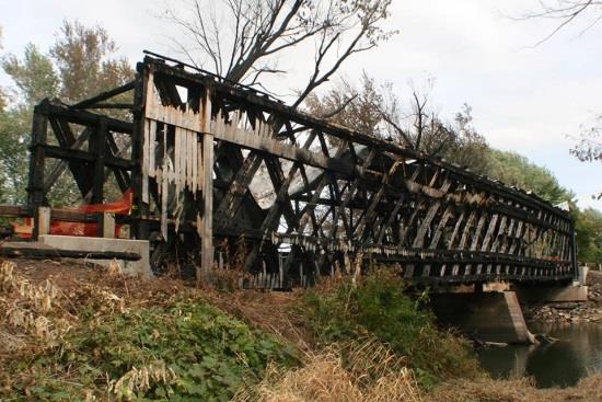 Salisbury Station Bridge remains