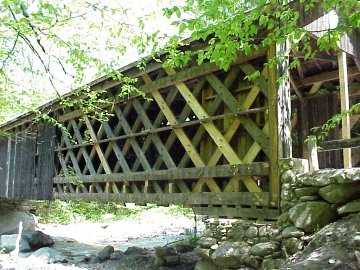 Brown Bridge Repairs. Photo by Robert Cassidy, June 2,
2002
