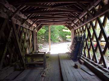 Brown
Bridge Repairs. Photo by Robert Cassidy, June 2, 2002