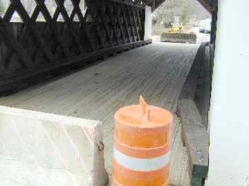 Comstock Bridge. Photo by Joe Nelson, Nov. 6, 2003