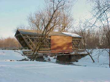 Cooley Bridge, downstream side
Photo by Robert Cassidy, Feb 26, 2004