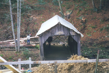 Copeland Bridge: Photo by
Marie Penino, 11/17/00