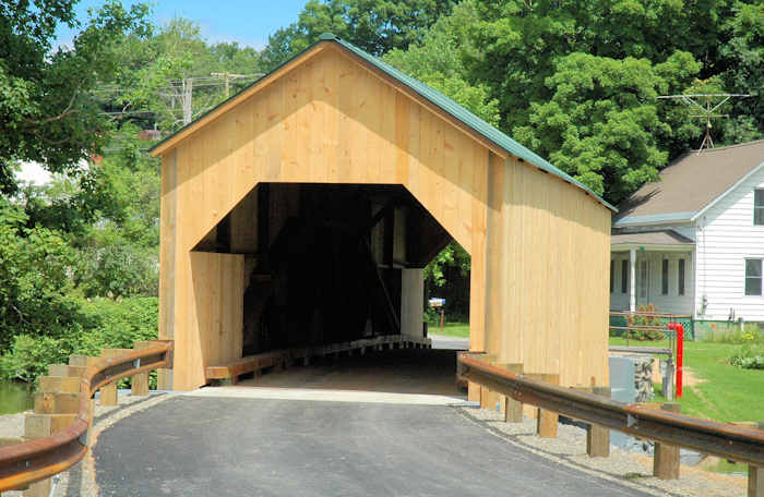 East Fairfield Bridge. Photo by Joe Nelson July 5, 2009