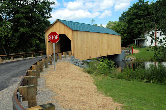 East Fairfield Bridge. Photo by Joe Nelson June 25, 2009