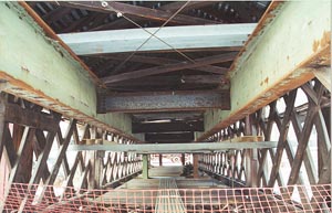 Fitches Bridge. Photo by Bob &Trish Kane,
March 18, 2001
