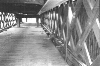 Fitches Bridge. Photo supplied by Phil Pierce, March 9,
2001