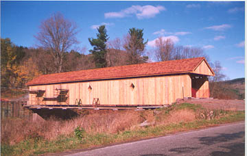 Fitches Bridge. Photo by Bob and Trish
Kane, October 28, 2001