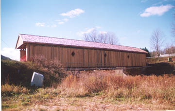 Fitches Bridge. Photo by Bob and Trish
Kane, October 28, 2001