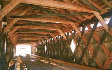 Fitches Bridge. Photo by Bob and Trish
Kane, October 28, 2001