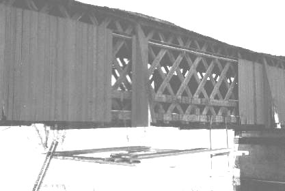 Fitches Bridge. Photo supplied by Phil
Pierce, March 9, 2001