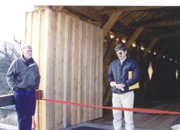 Fitch's Bridge.
Photo by Gabrielle Buel December 20, 2001