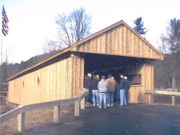 Fitchs Bridge. Photo by Dick Wilson,
December 20, 2001