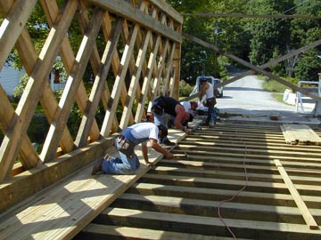 Fuller Bridge. Photo by Joe Nelson, July, 2000