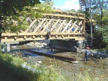 Fuller Bridge. Photo by Joe Nelson, July, 2000