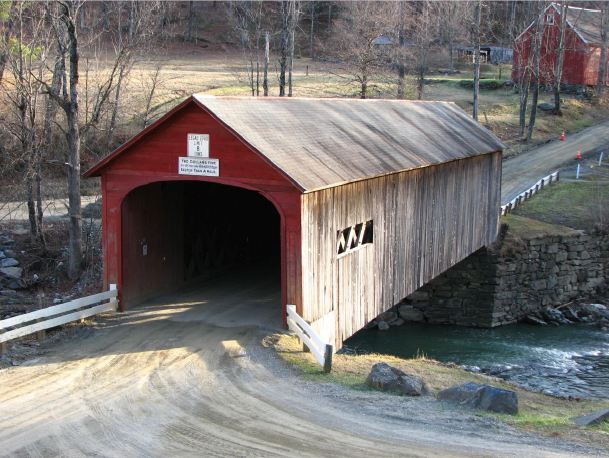 Green River Covered Bridge photo by Bill Caswell