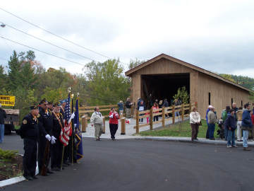 Jay Bridge Celebration, Oct. 14, 2007. Photo by David Guay, October 14, 2007