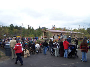 Jay Bridge Celebration, Oct. 14, 2007. Photo by David Guay, October 14, 2007