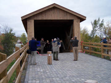 Jay Bridge Celebration, Oct. 14, 2007. Photo by David Guay, October 14, 2007