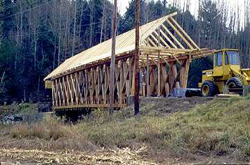 The Irasburg Covered Bridge Reconstruction