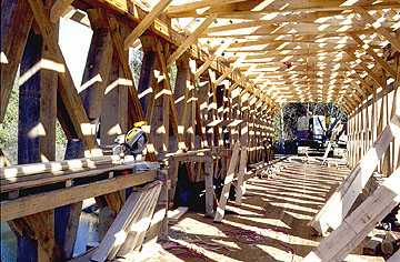 The Irasburg Covered Bridge Reconstruction