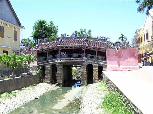 Japanese Covered Bridge in Vietnam. Photo by Mark Kibbler