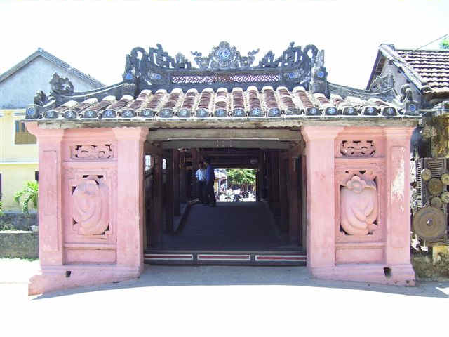 Japanese Covered Bridge in Vietnam. Photo by Mark Kibbler