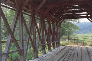 The Lords Creek Bridge in Irasburg