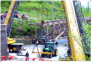 Moscow Bridge, Indiana.