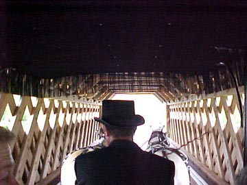Paper Mill Bridge on Dedication Day:
Photo by David Guay, 7/13/00