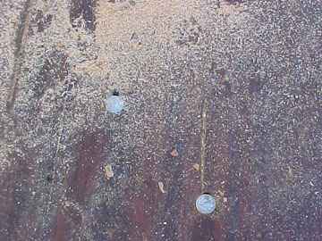 Paper Mill Bridge Rehabilitation: Photo by
David Guay, 5/17/00