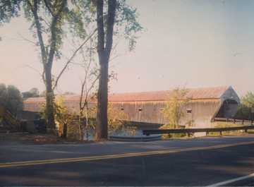 Cornish/Windsor
Bridge. Photo by C.M. Nagengast September 1987