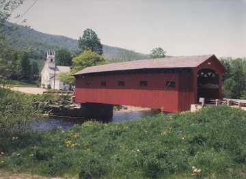 Arlington/Bridge-at-the-
Green. Photo by C.M. Nagengast May 1984
