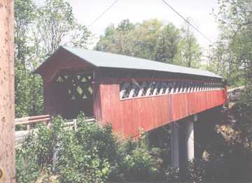 Chiselville Bridge.
Photo by C.M. Nagengast May 1984