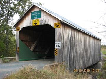 Tomlinson Mill Bridge. Photo by the Keatings
September 20, 2009