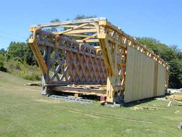 New North Hartland Bridge. Photo by Joe
Nelson, August 15, 2001