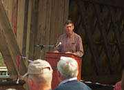 North Hartland Bridge Opening Photo by Joe Nelson