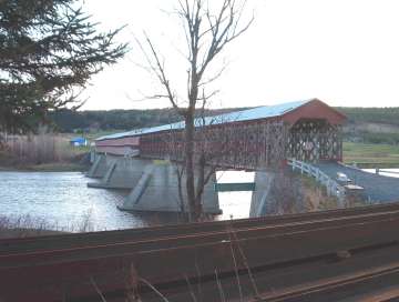 Perreault Bridge Repairs Underway