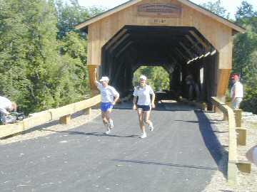 Poland Bridge Opening. Photo by Joe Nelson, July 4, 2004