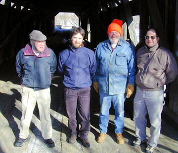 Cambridge Jct. Bridge Kick-off Meeting. Photo by Joe Nelson, Feb. 12,
2001