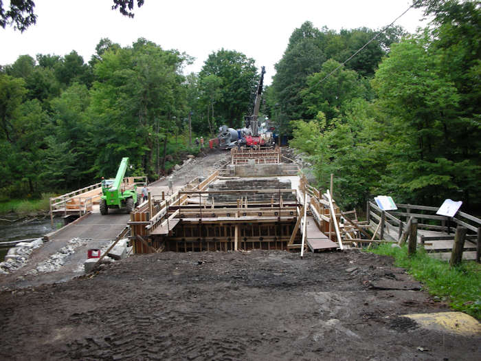 Powerscourt Bridge. Photo by Gerald Arbour, 
August 21, 2009
