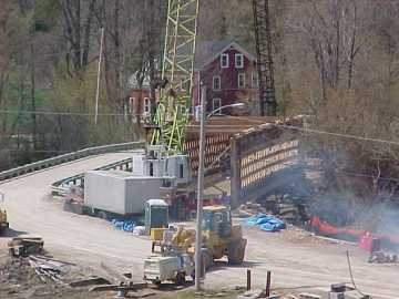 Sanderson Bridge. Photo by David Guay, May 1, 2003