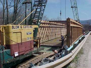 Sanderson Bridge. Photo by David Guay, May 1, 2003