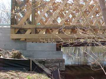 Sanderson Bridge. Photo by David Guay, May 1, 2003