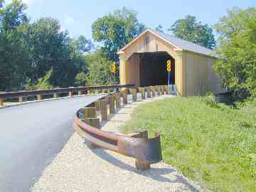 Sanderson Bridge. Photo by Joe Nelson, Aug. 19, 2003