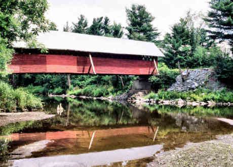 School House Bridge 45-10-03<br>Photo by Joe Nelson, 1997